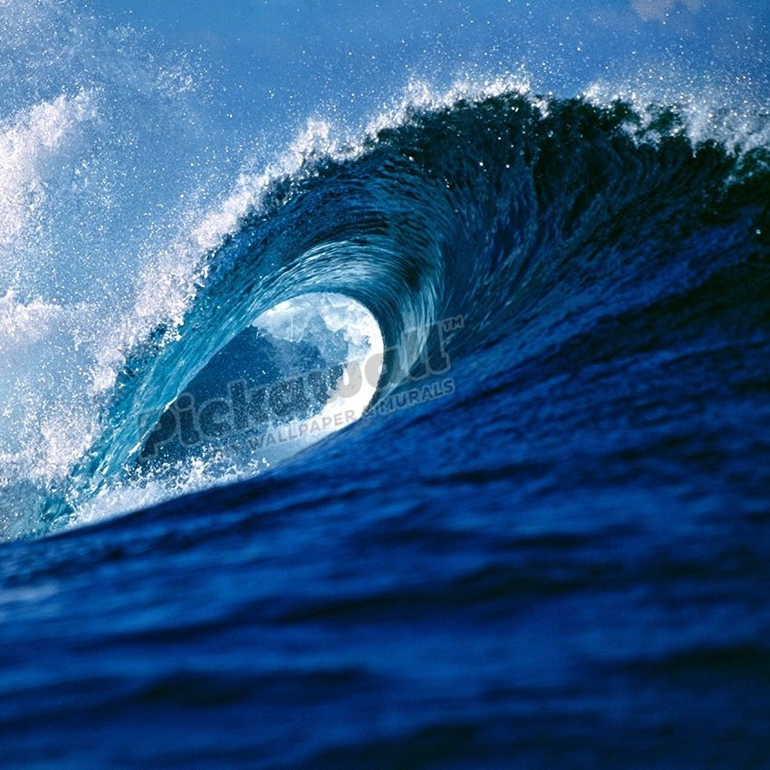Wave, perfect curl, Tavarua Fiji Islands - Pickawall