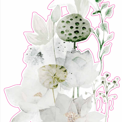 Whimsical Crane Decals by Katie Sargent - Pickawall