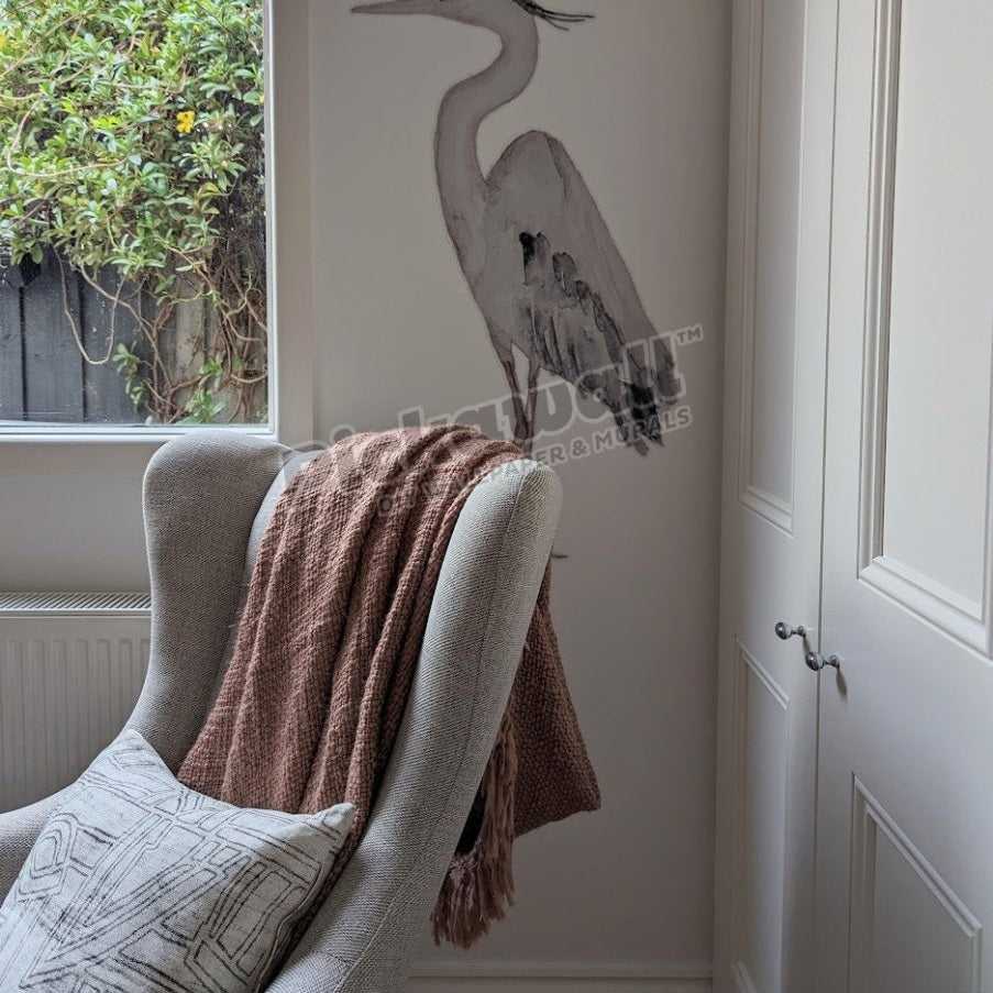 Whimsical Crane Decals by Katie Sargent - Pickawall