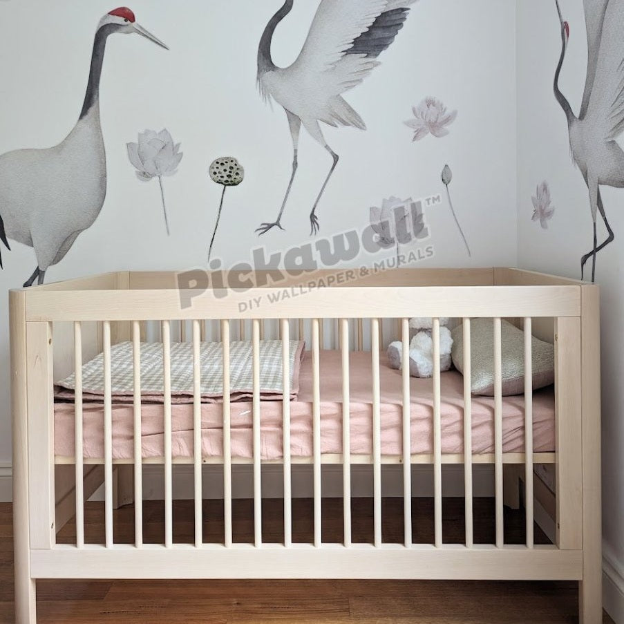 Whimsical Crane Decals by Katie Sargent - Pickawall