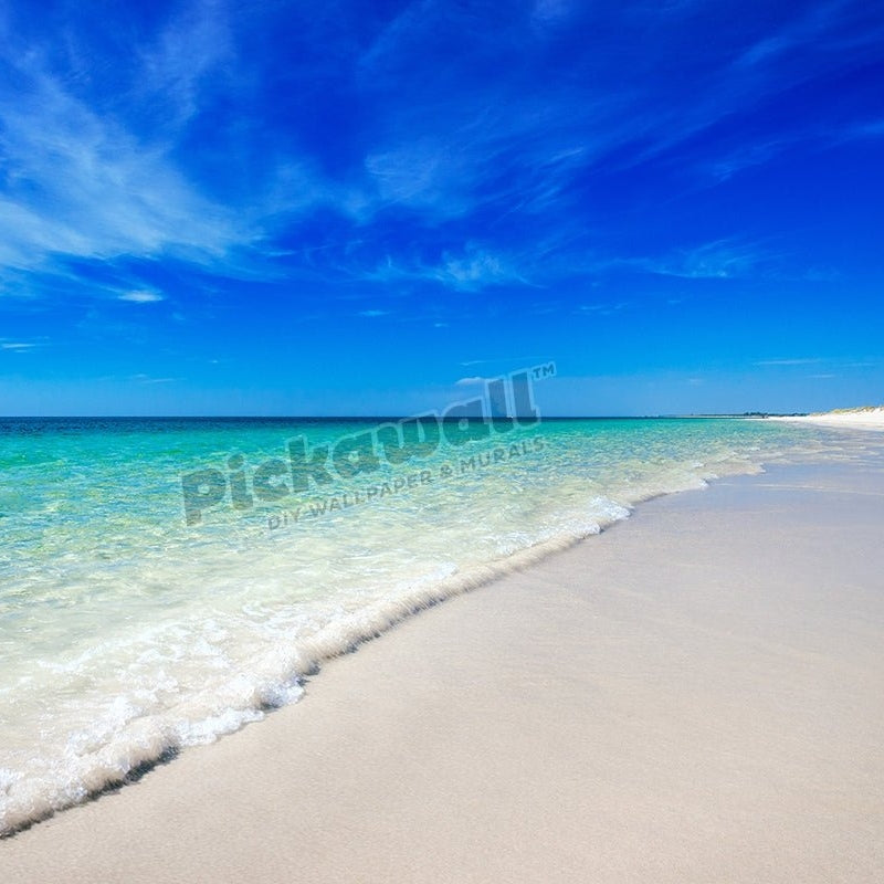 White sandy beach - Pickawall