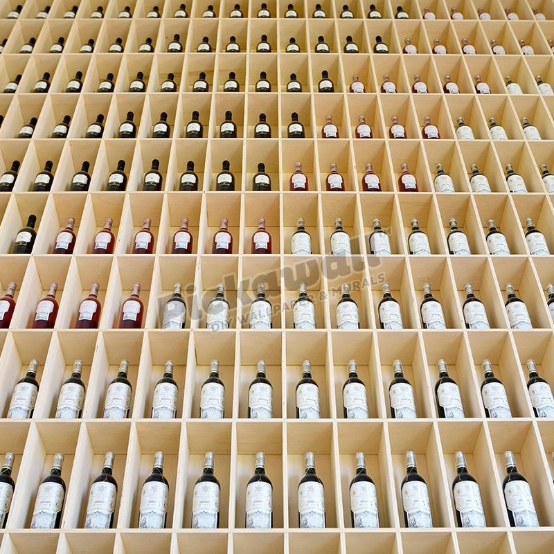 Wine bottles, Elciego, Spain - Pickawall