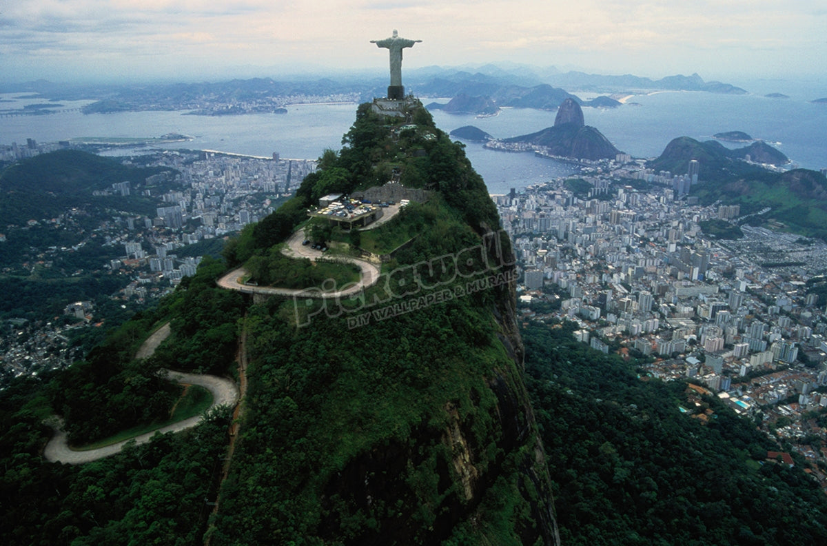 View From Corcovado in Rio de Janeiro, Brazil
