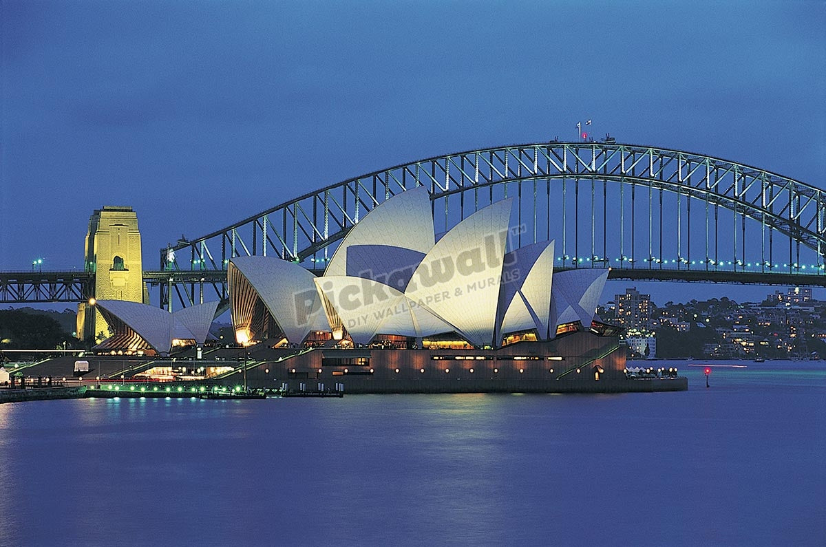 Sydney Opera House and Sydney Harbour Bridge