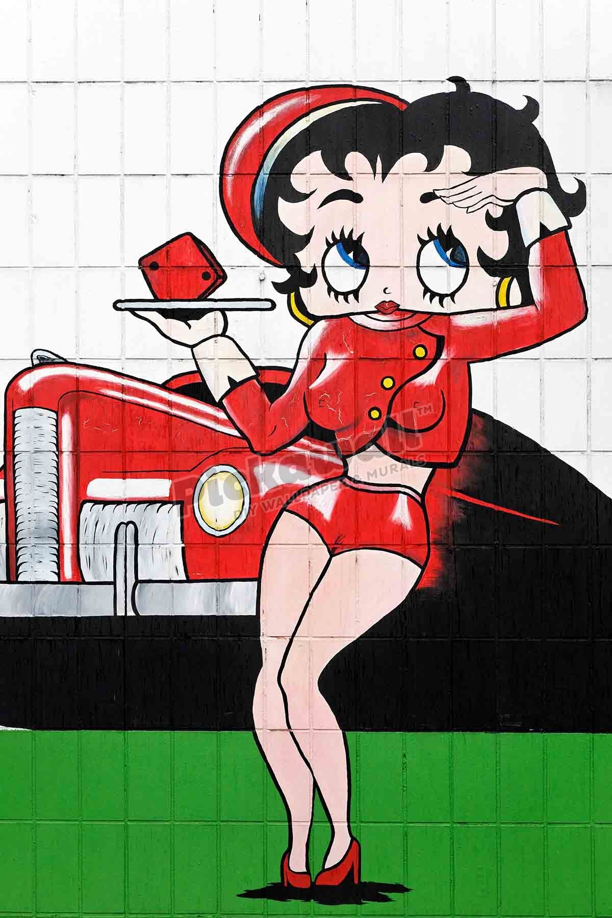 Betty Boop Waitress