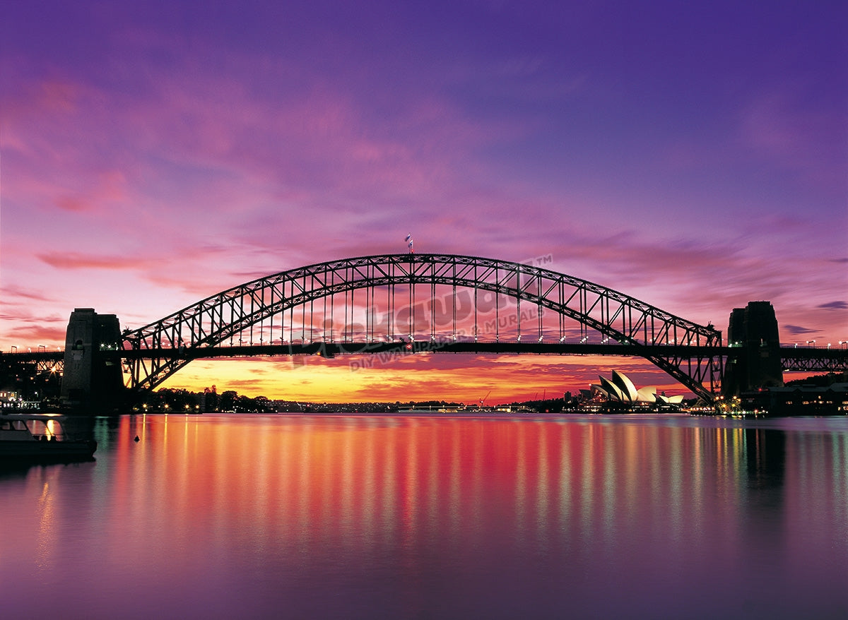 Sydney Harbour on Fire