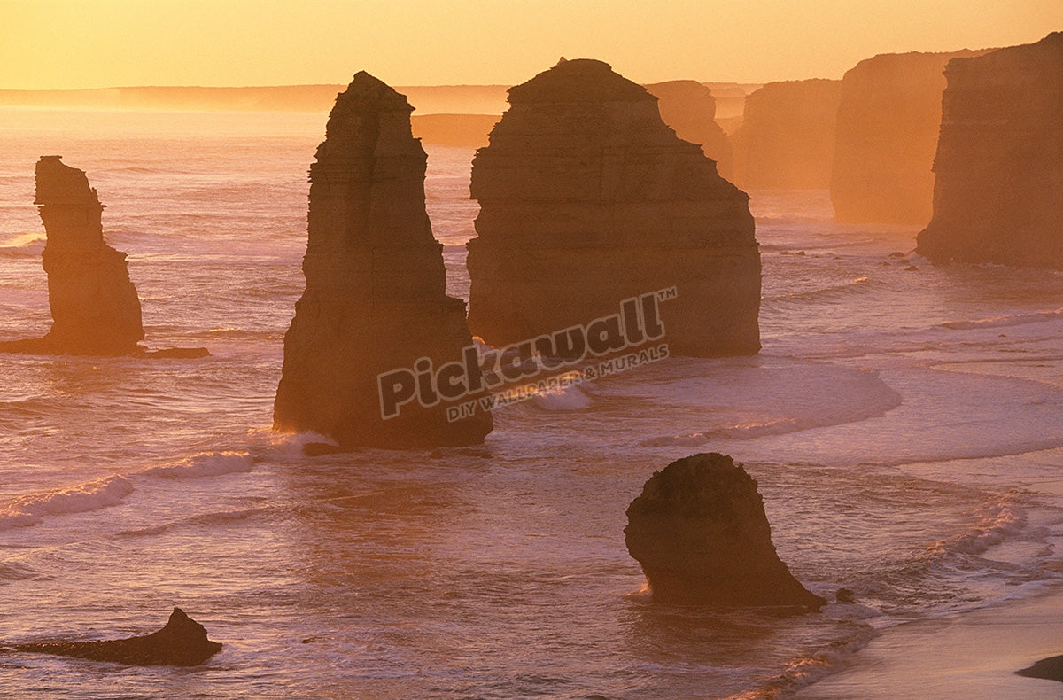 Twelve Apostles at sunset