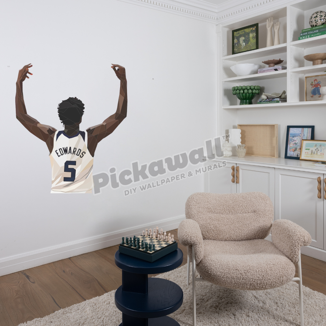 Anthony Edwards NBA Jersey Decal by DG Designs