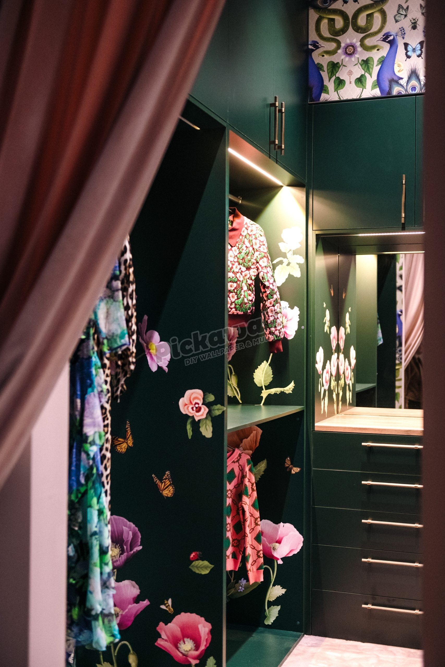 'Garden of Dreams - Flowers' Decals by Fleur Harris