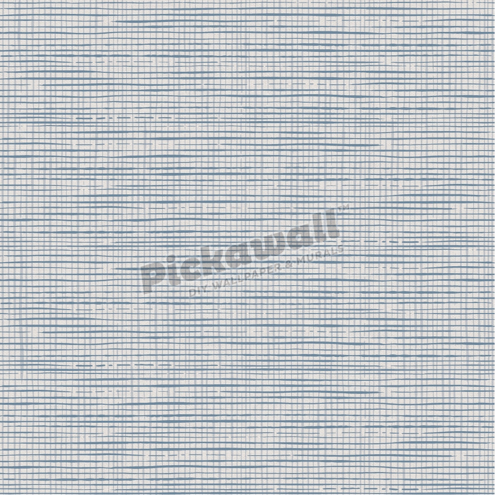 Abstract Lines By Liberty Interiors - Blue Reverse image