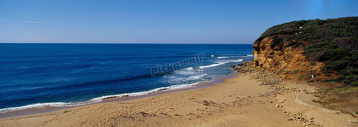 Bells Beach, on a warm summers morning, Torquay, Australia