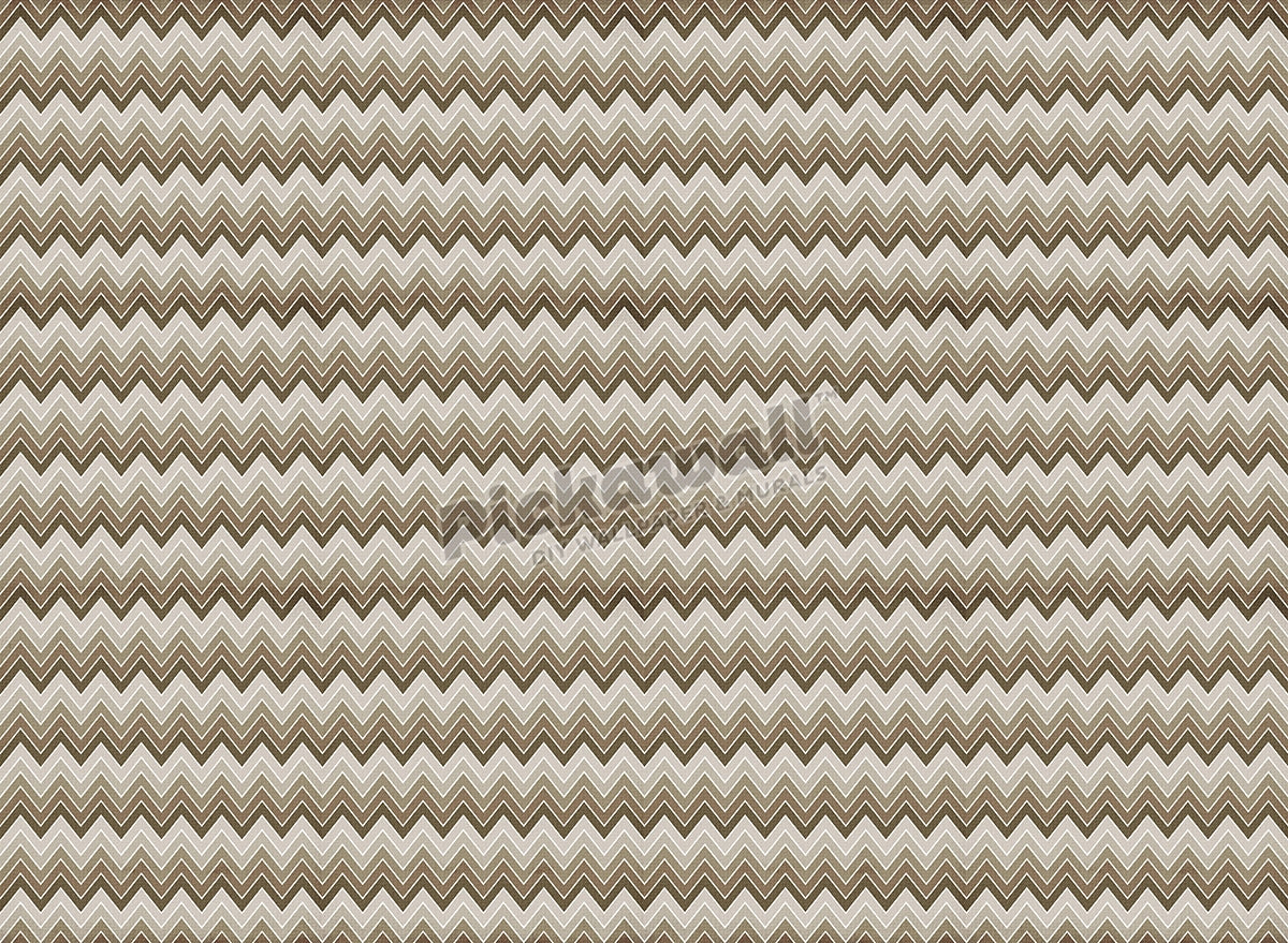 Brown and grey chevron