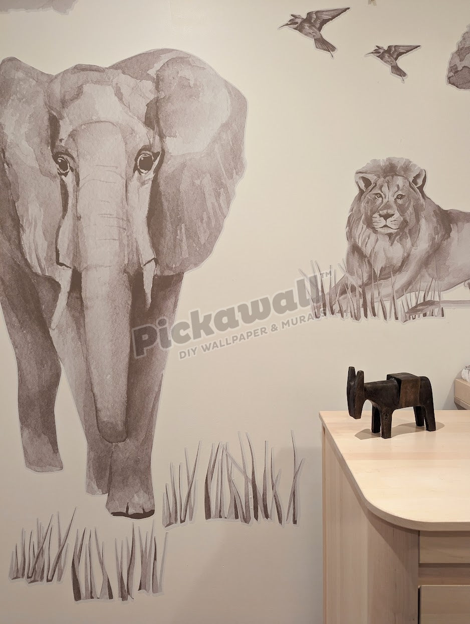 Safari Decals by Katie Sargent