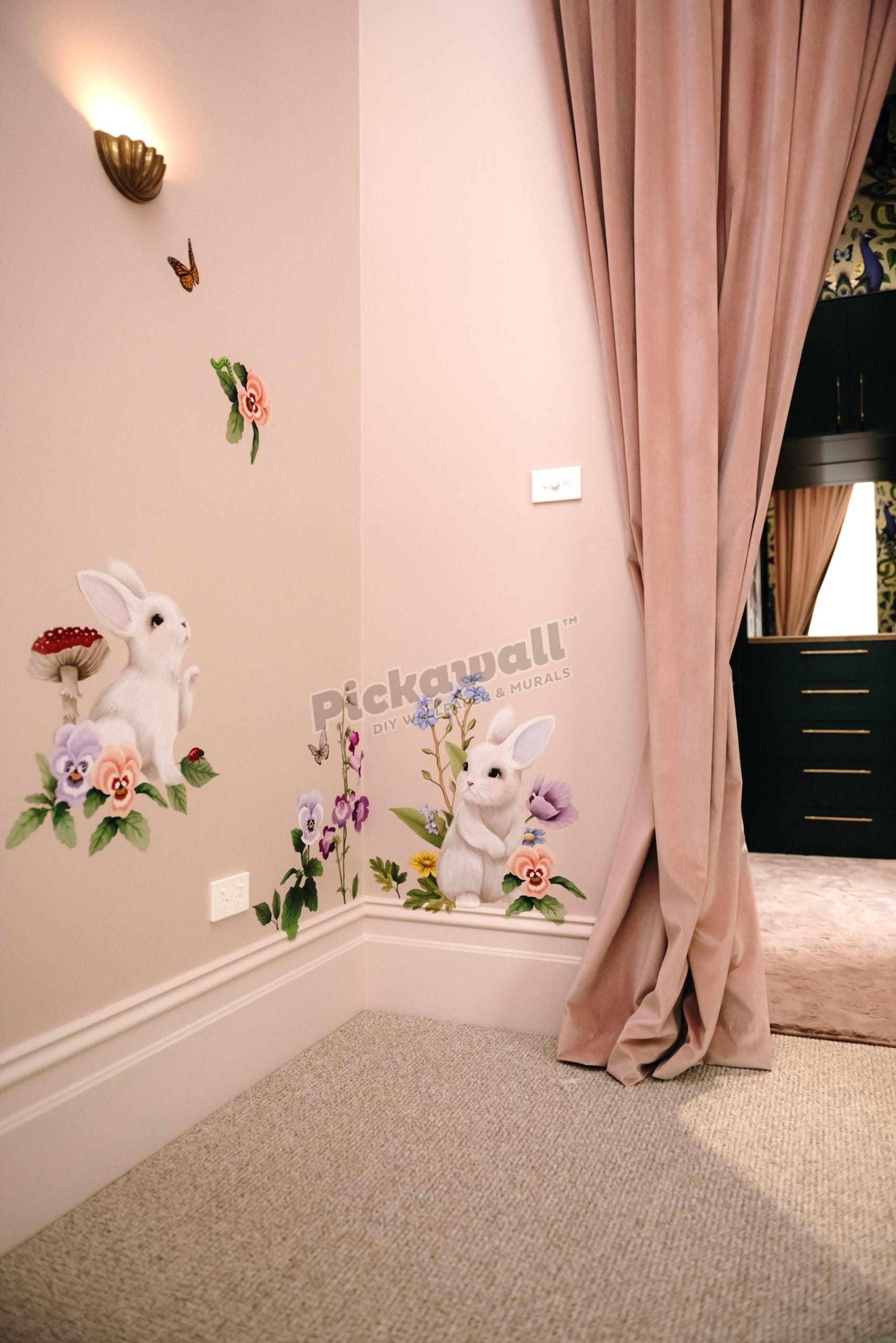 'Garden of Dreams - Bunny' Decals by Fleur Harris