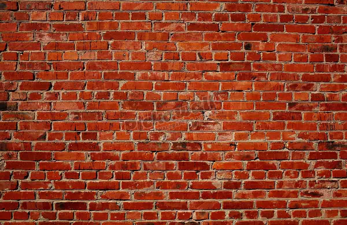 old Red brick wall