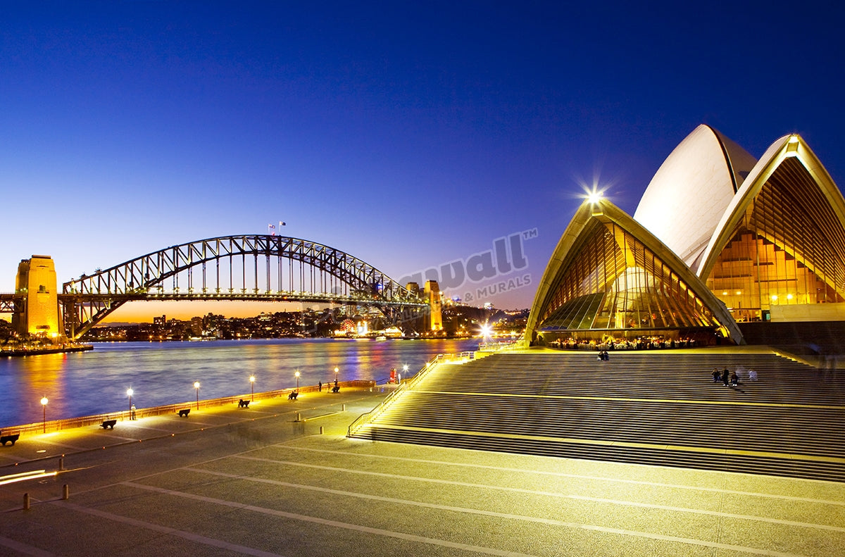 Sydney Harbour Bridge and the Sydney Opera House
