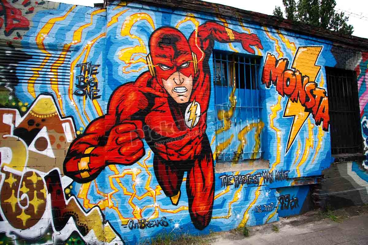 Graffiti, Berlin-Friedrichshain.
