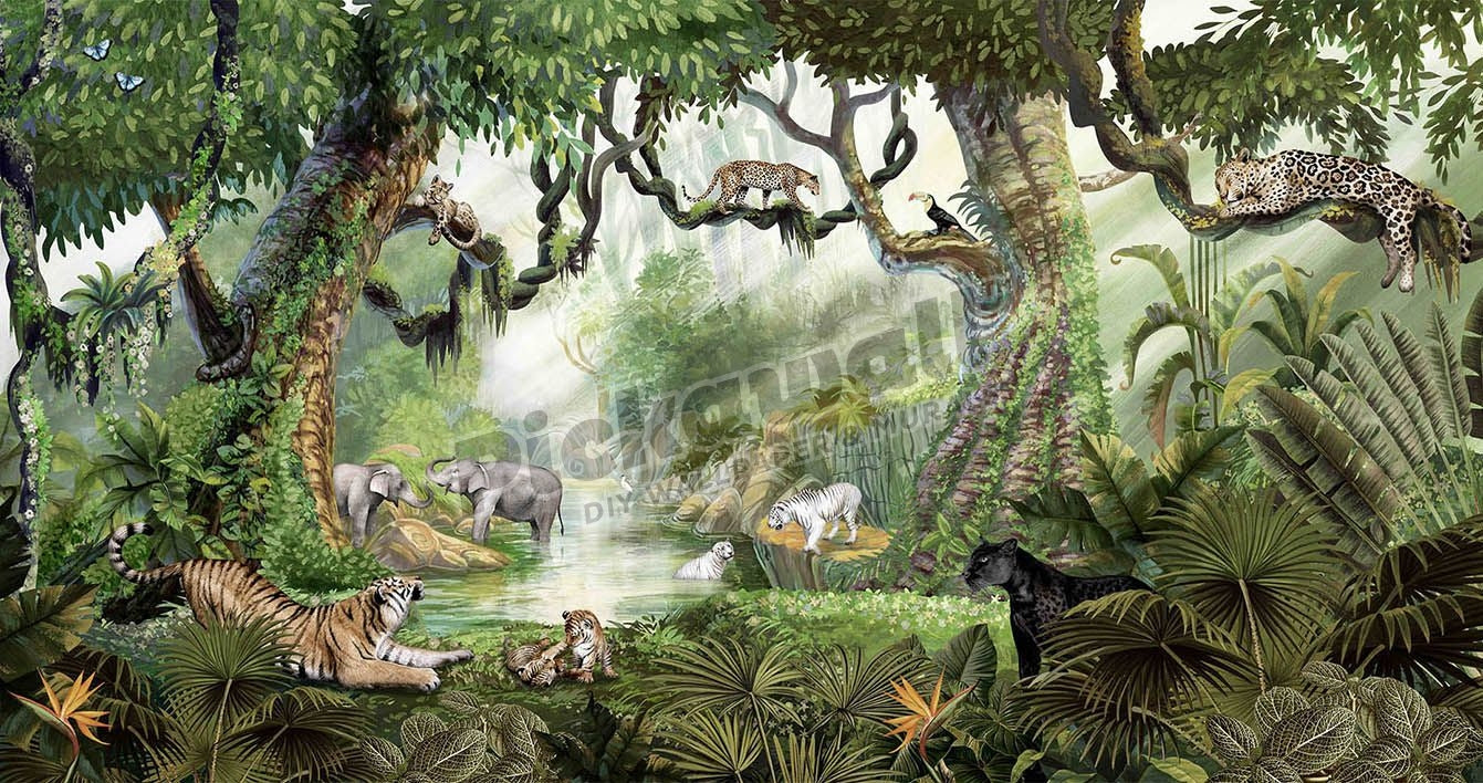 Jungle Cats by Kikki Belle
