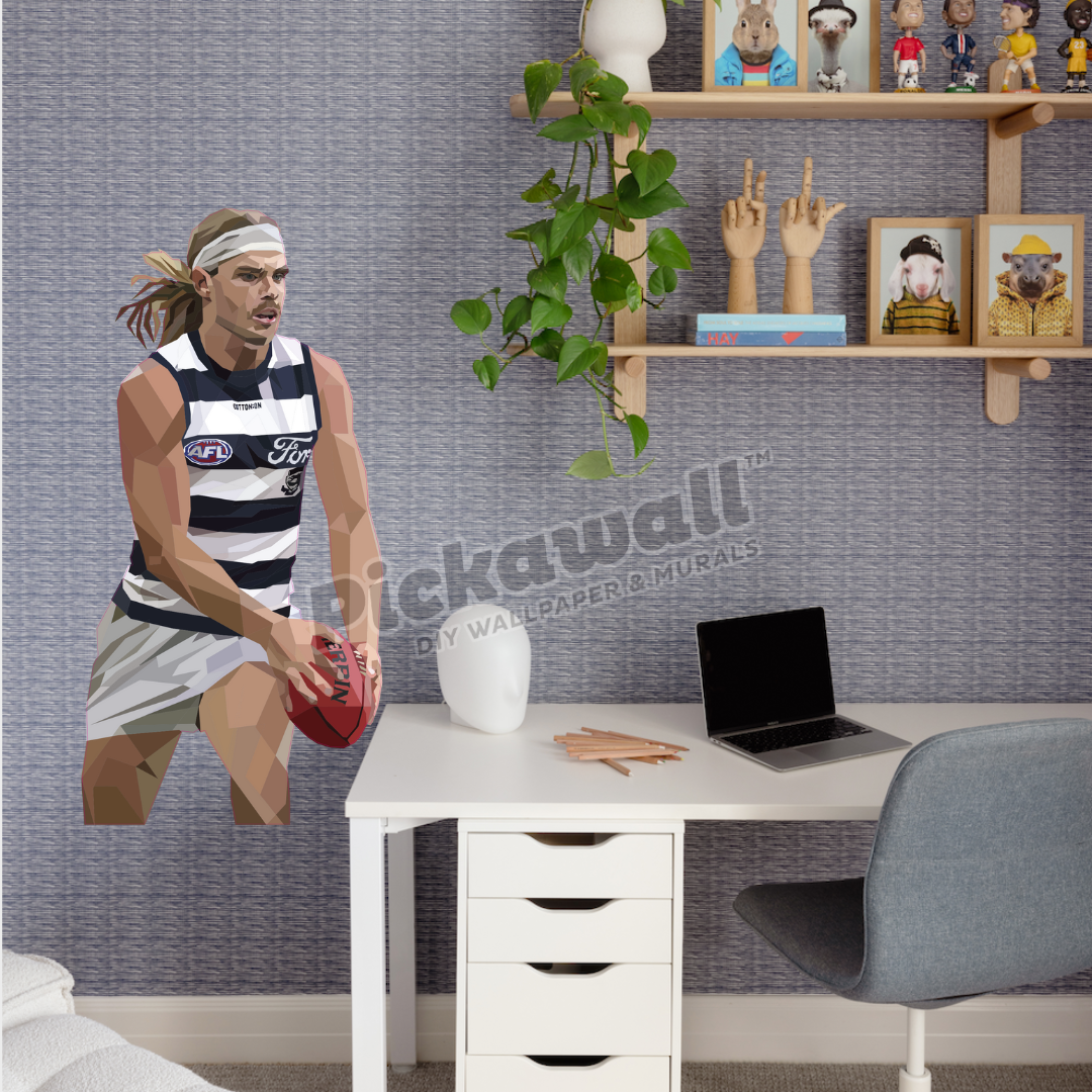 Bailey Smith Geelong Decal by DG Designs X  AFL