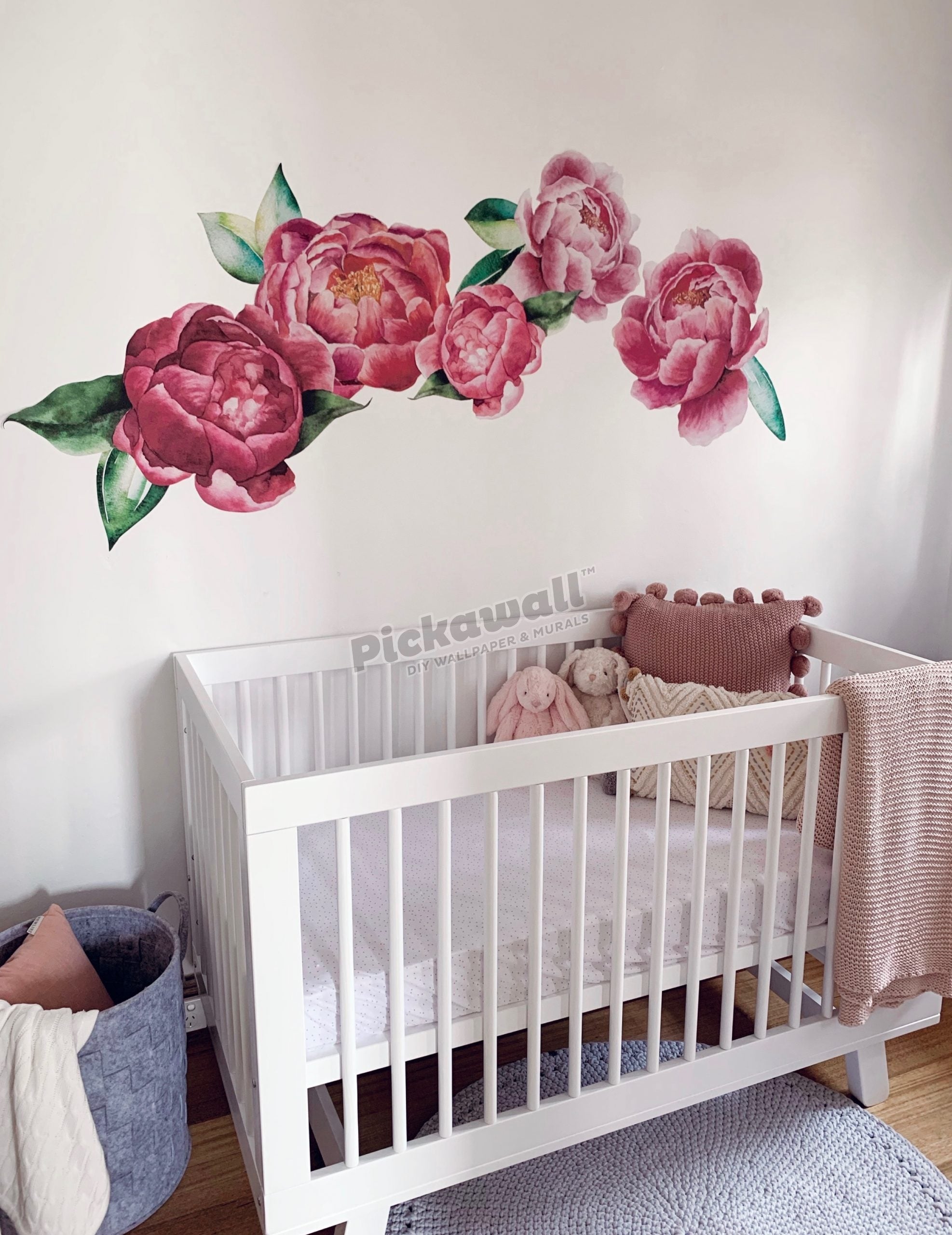 Peonies Decal Set
