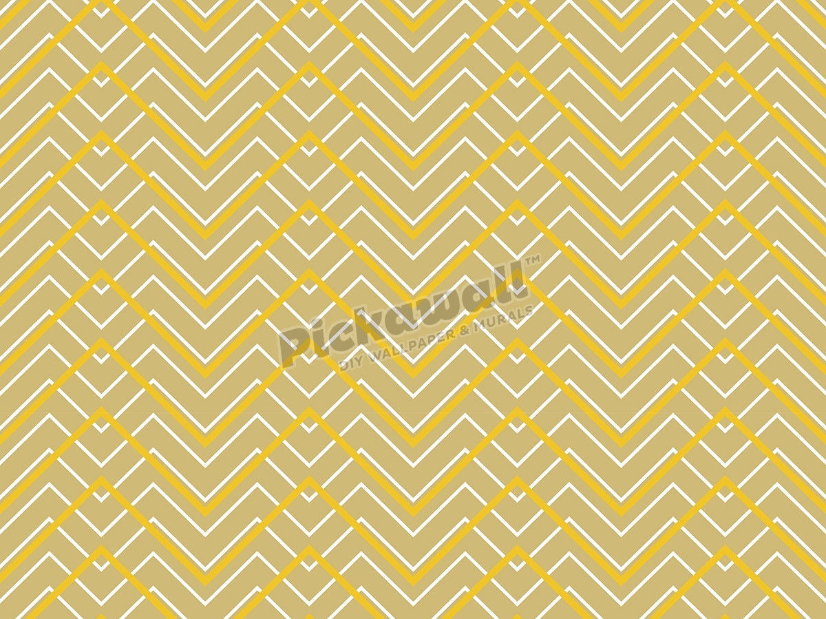 Neutral, yellow chevron