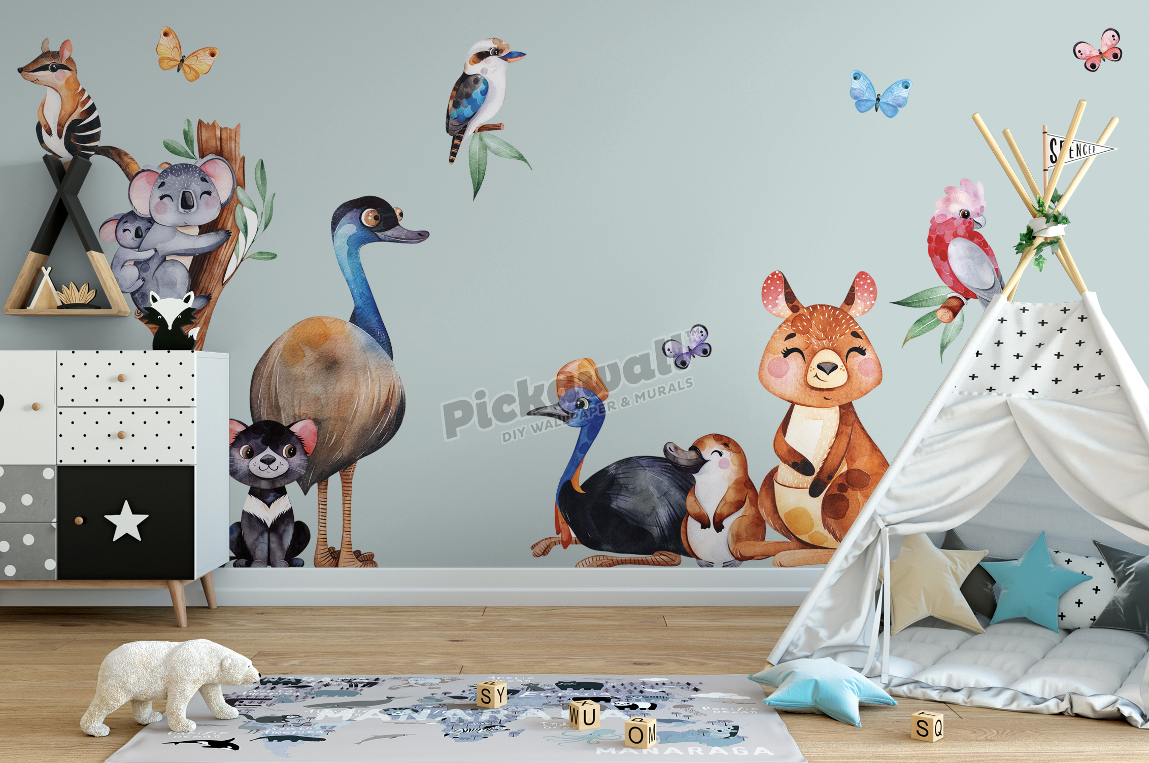 Australiana Decal Set