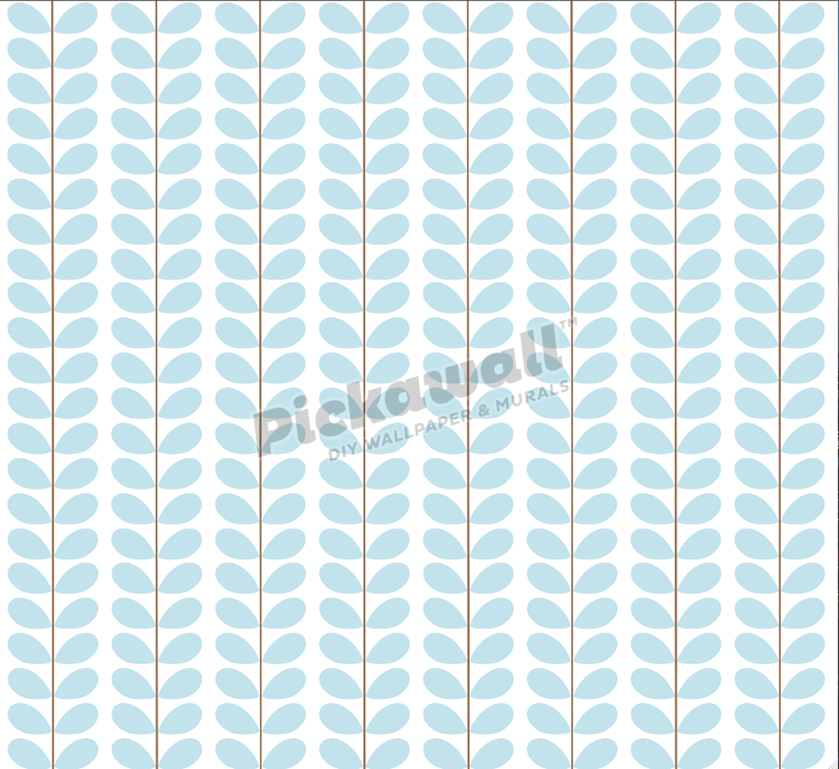 Abstract Blue Vines