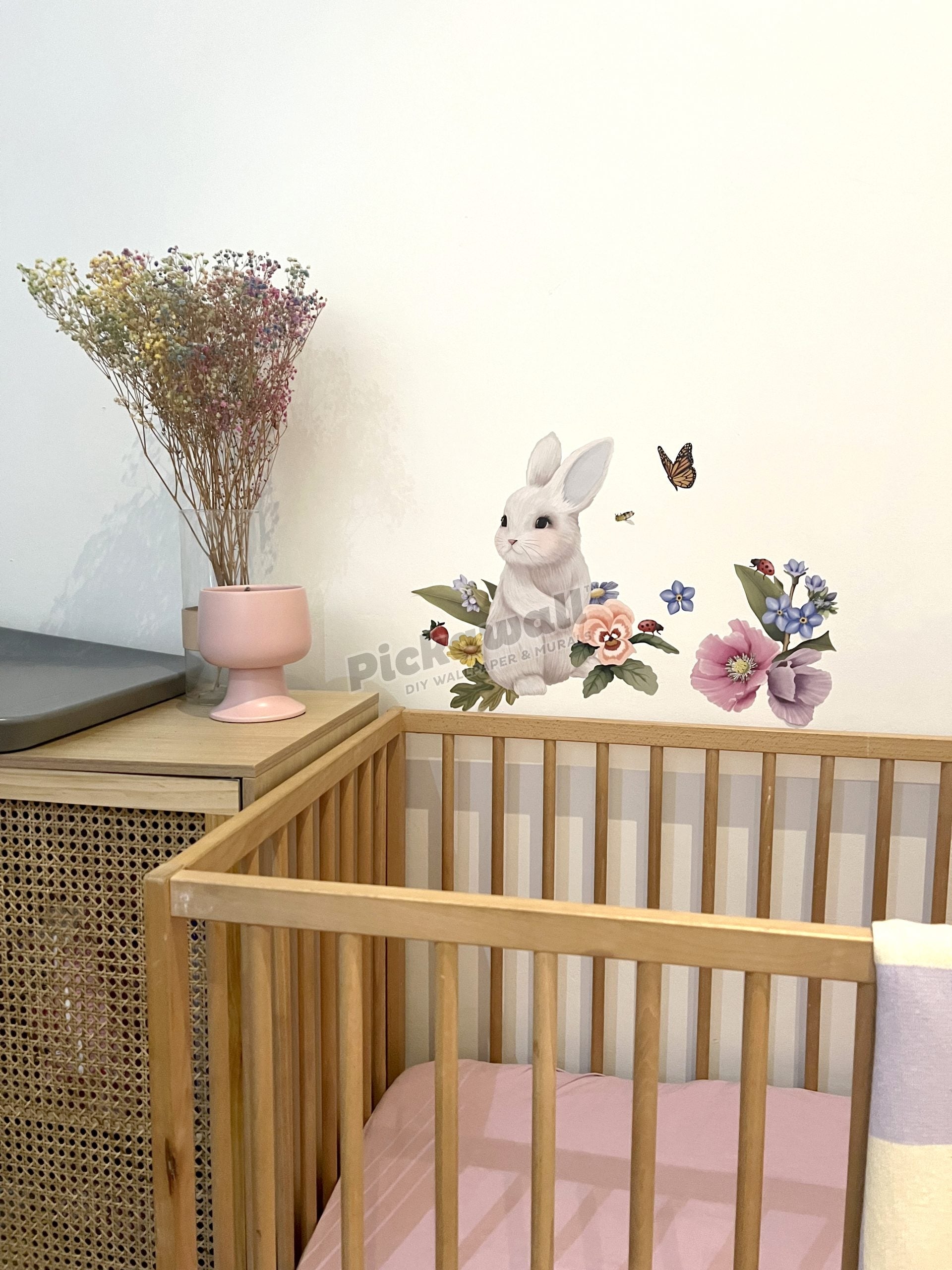 'Garden Bunny' icon Decals by Fleur Harris