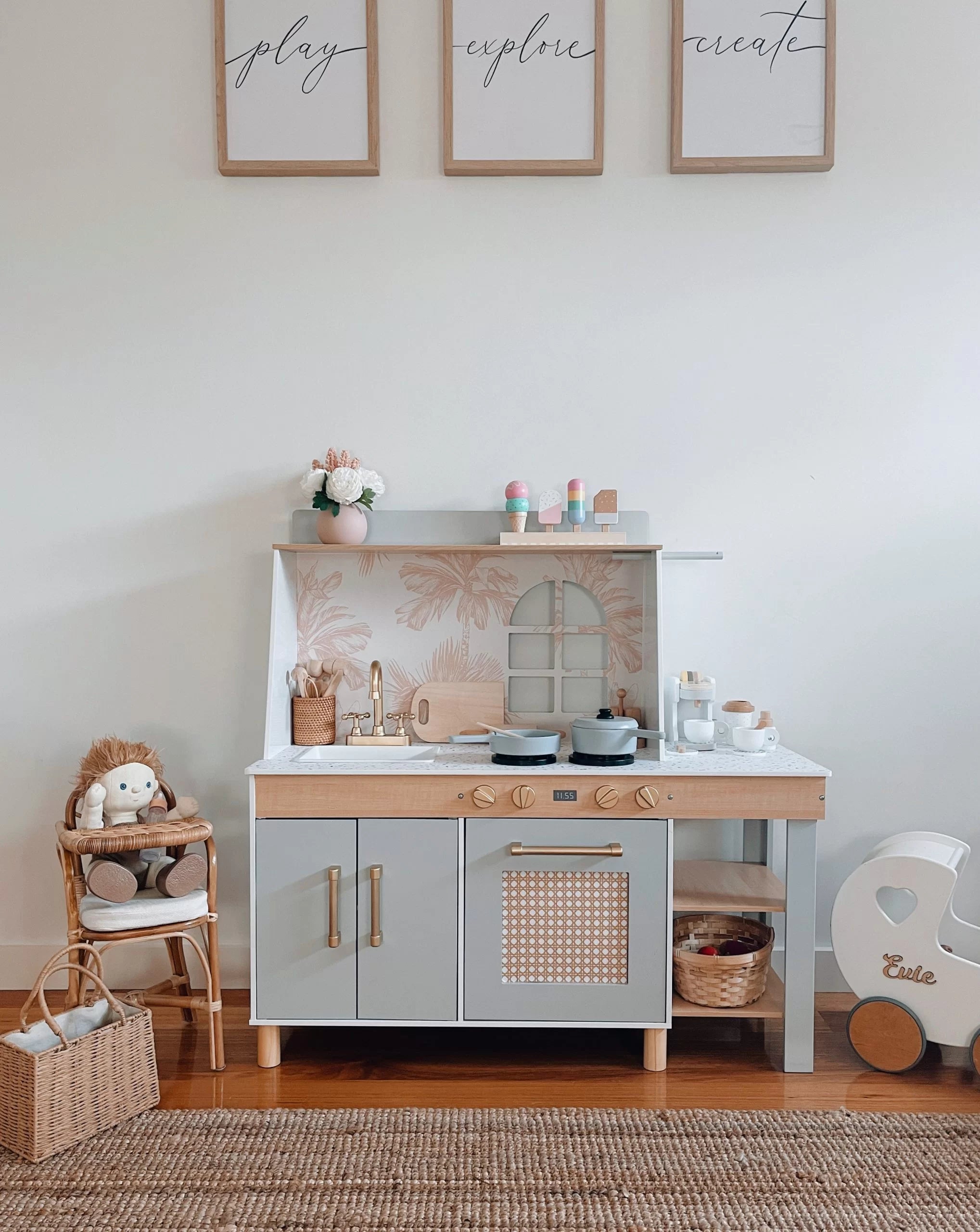 Play Kitchen Decal Set