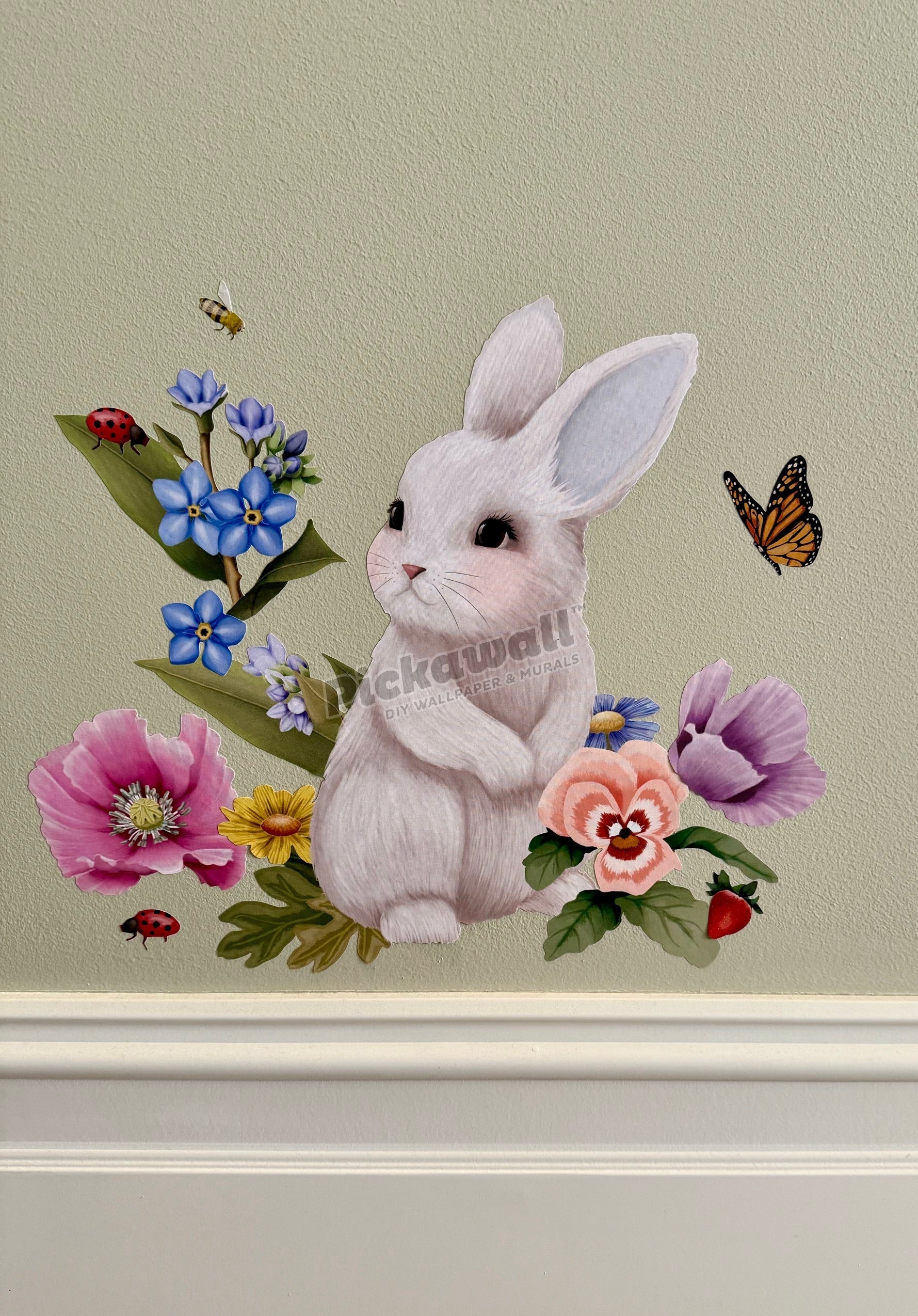 'Garden of Dreams - Bunny' Decals by Fleur Harris