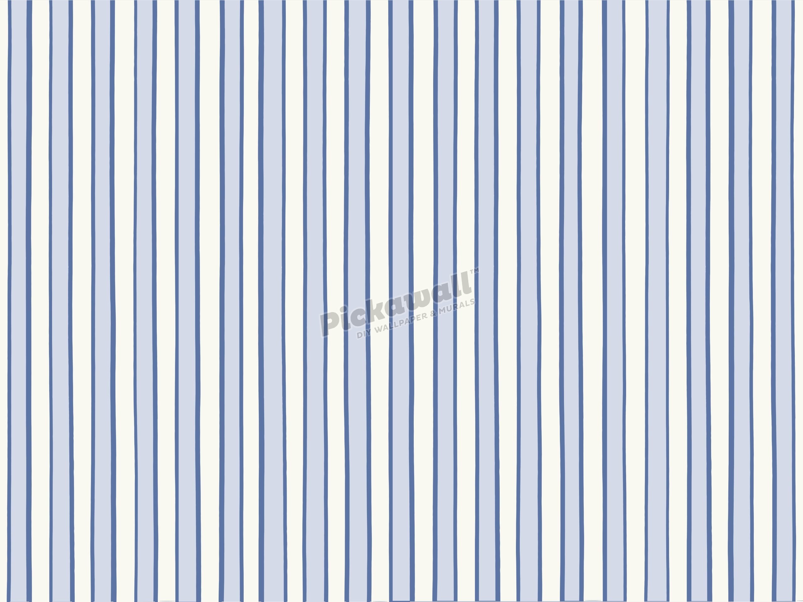 Celia Love Cream Dark Blue Ice Blue Stripe