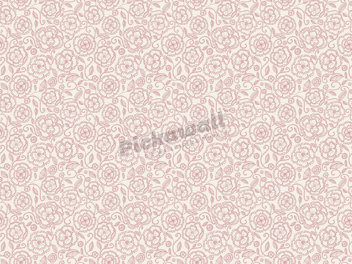 Classic Wallpaper - Floral pink