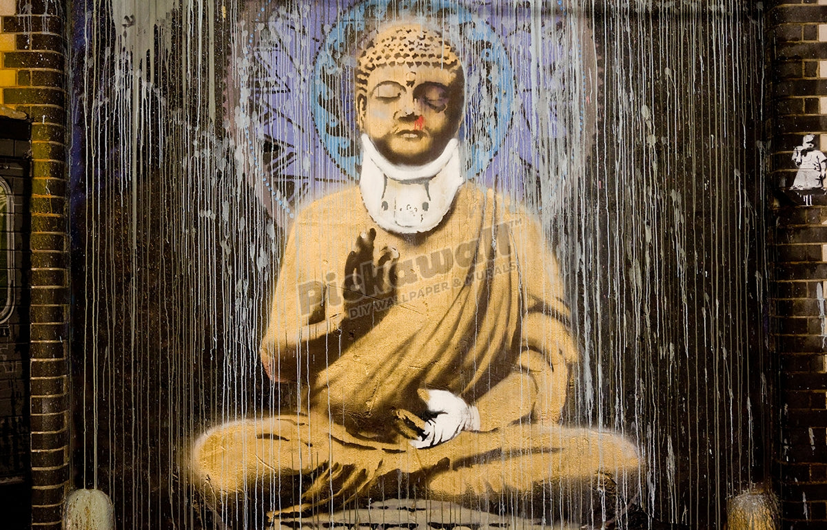 Banksy British Graffiti Artist Waterloo London UK Europe