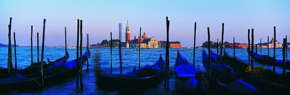 Gondolas, Venice, Italy 2