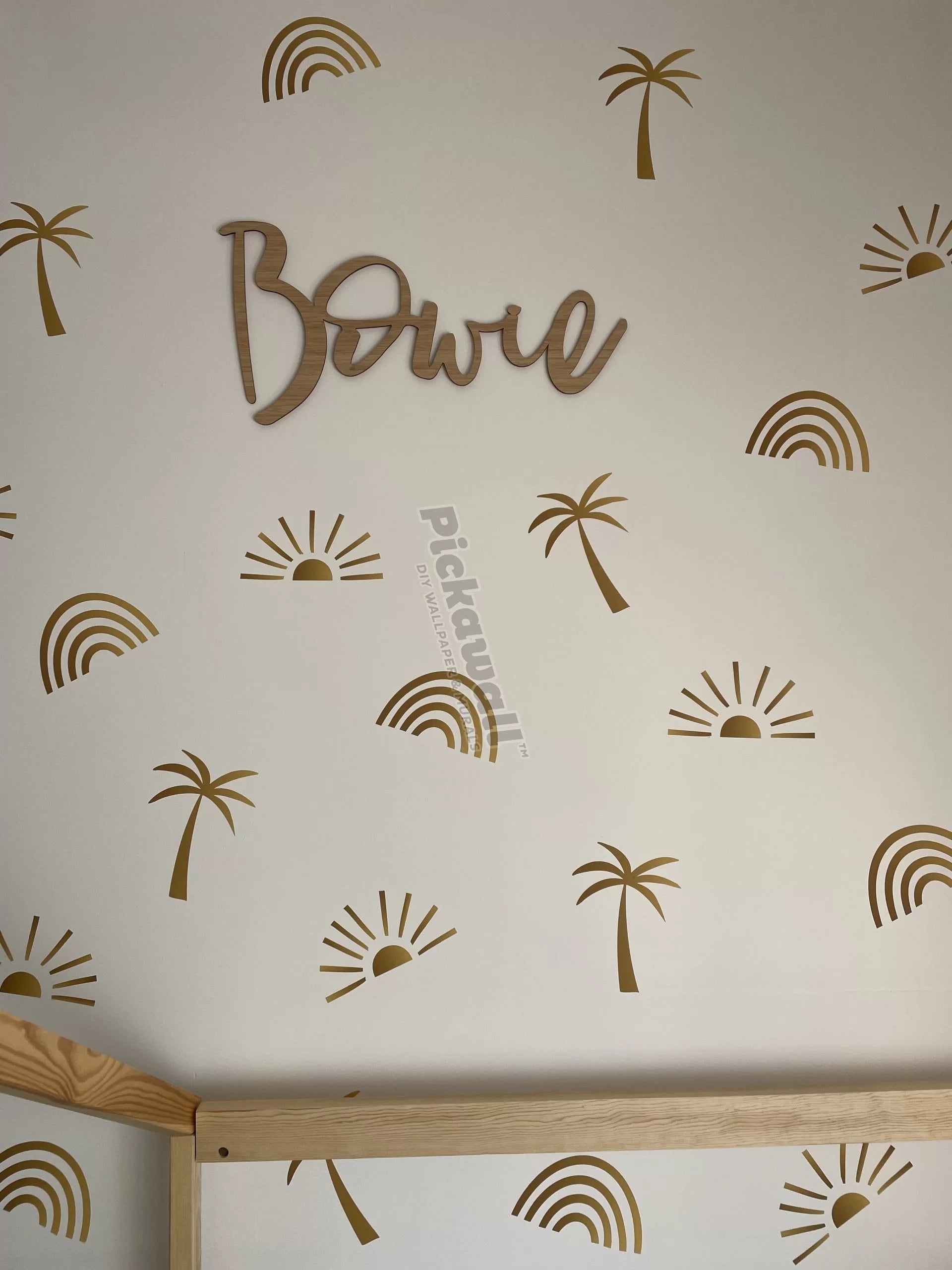 Golden Tropical Decals