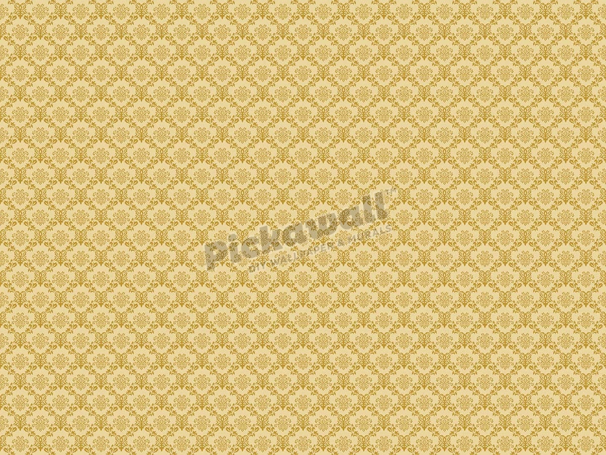 Damask Pattern - Gold