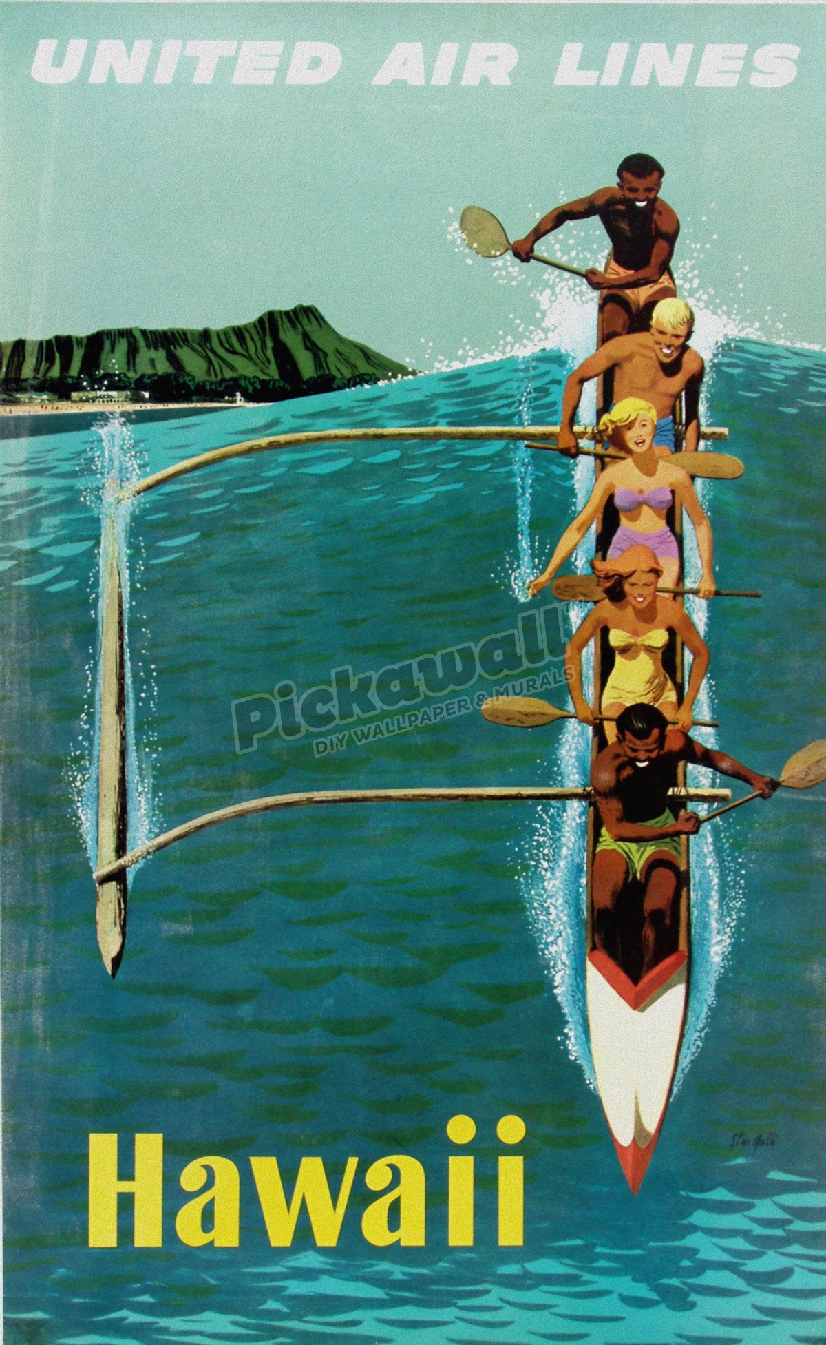 United Air Lines Hawaii - as seen on The Living Room