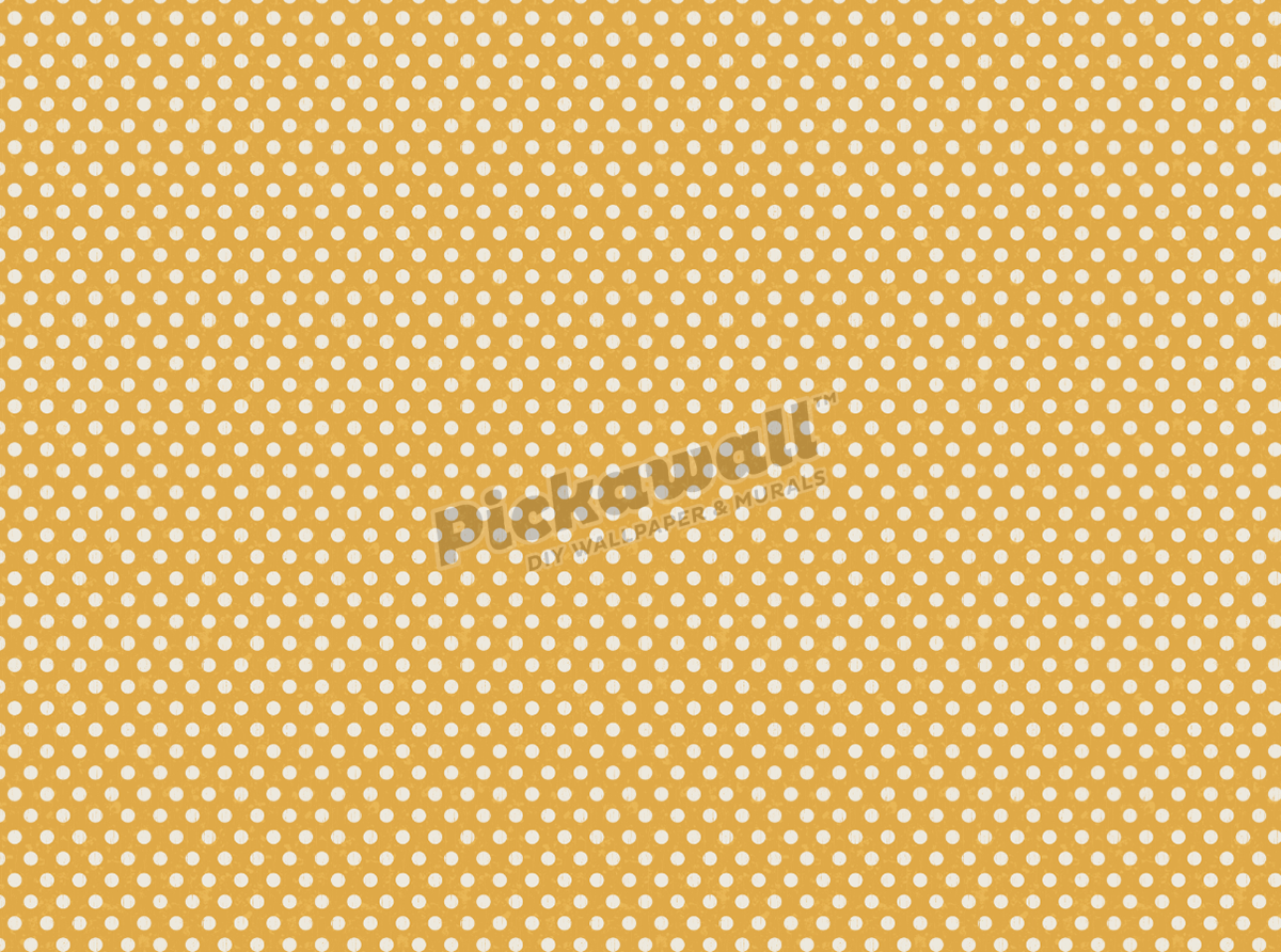 Rustic Polka- yellow