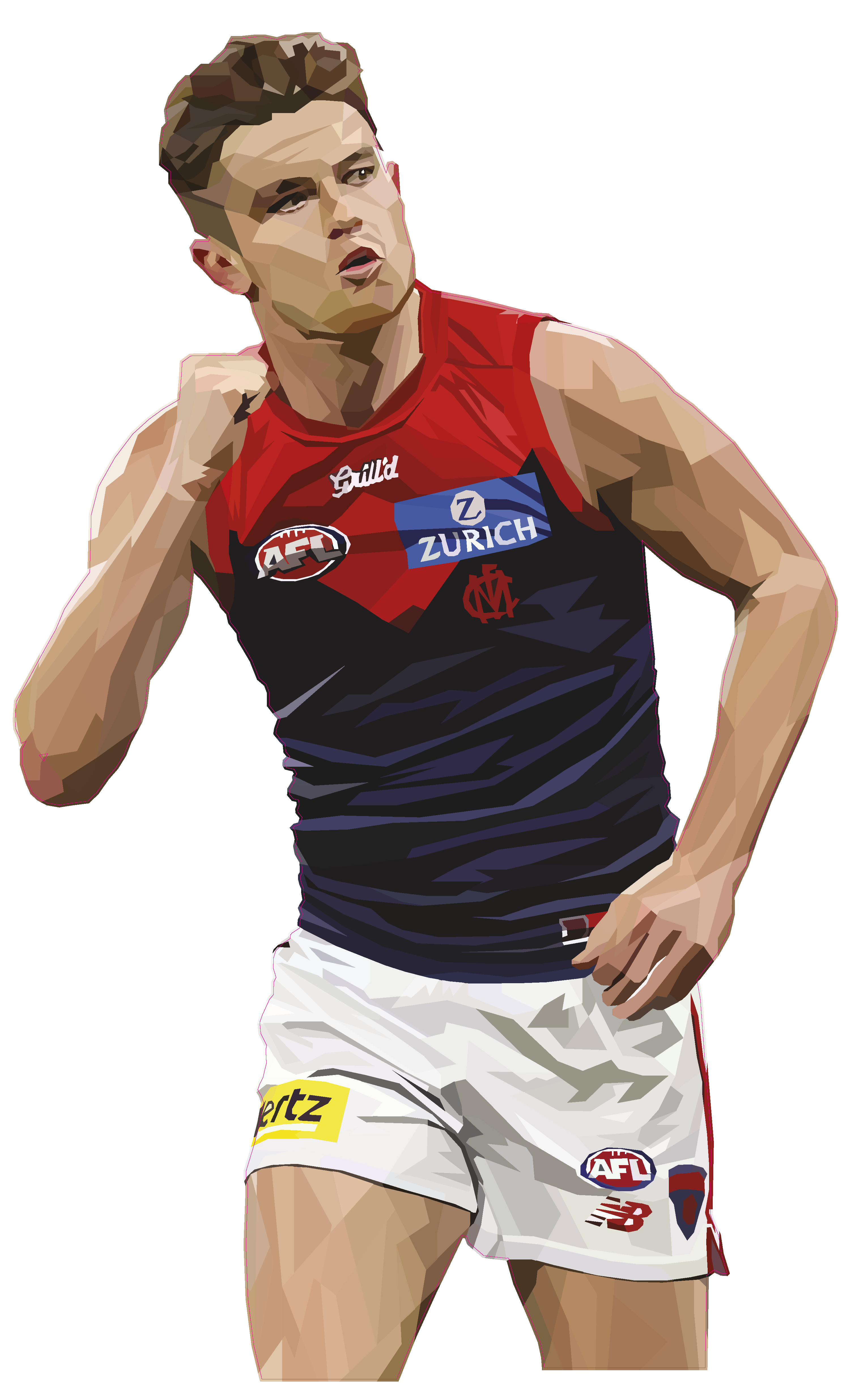 Bailey Fritsch Decal by DG Designs X AFL - Bailey Fritsch DG AFL Decals image