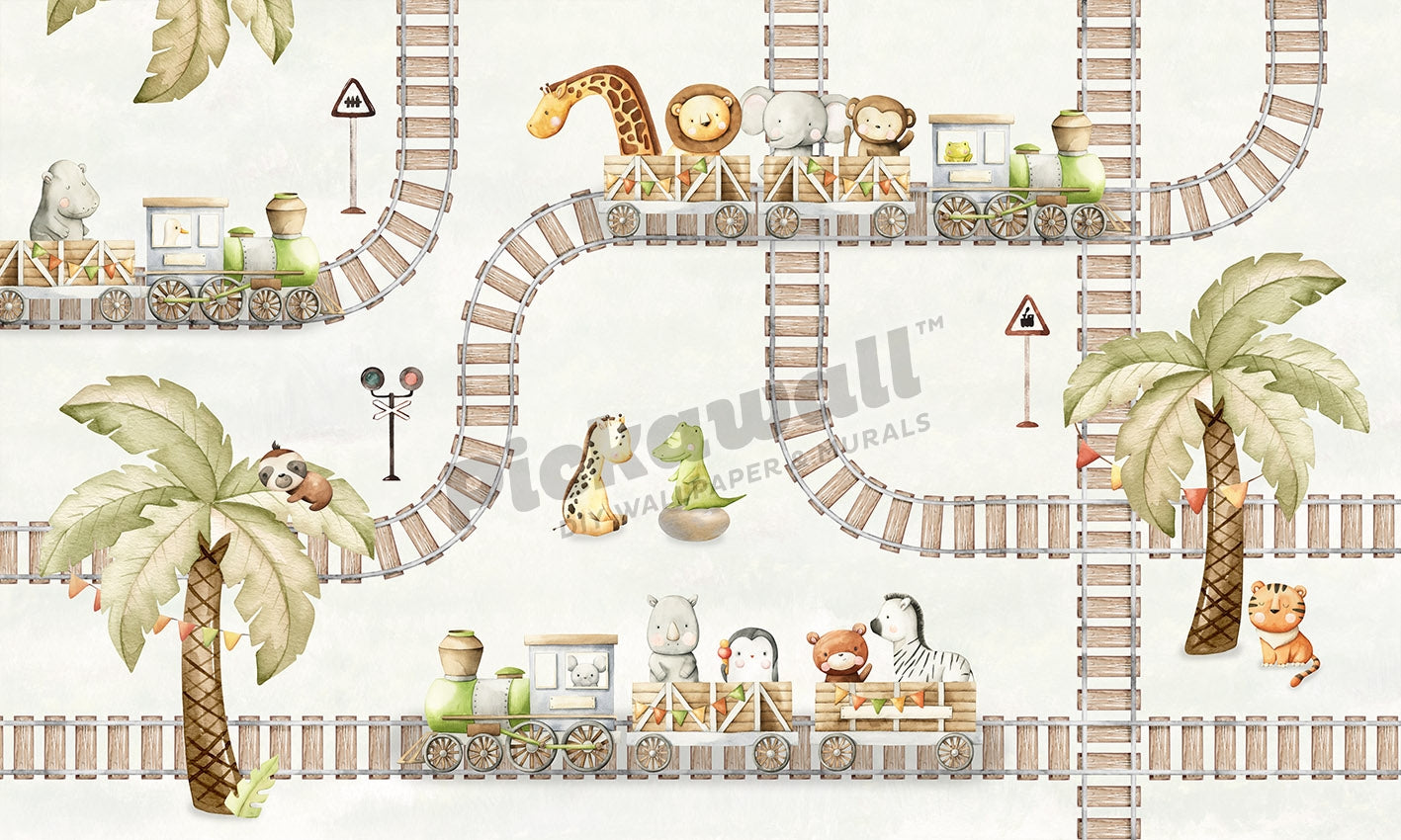 Train Travels by Oliver Robins