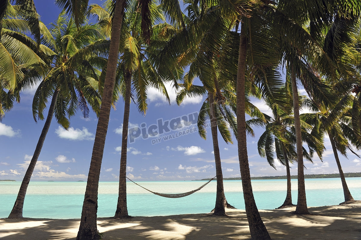Pacific Island hammock
