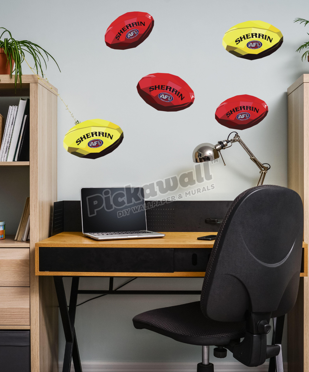 Sherrin Football Decal by DG Designs X  AFL