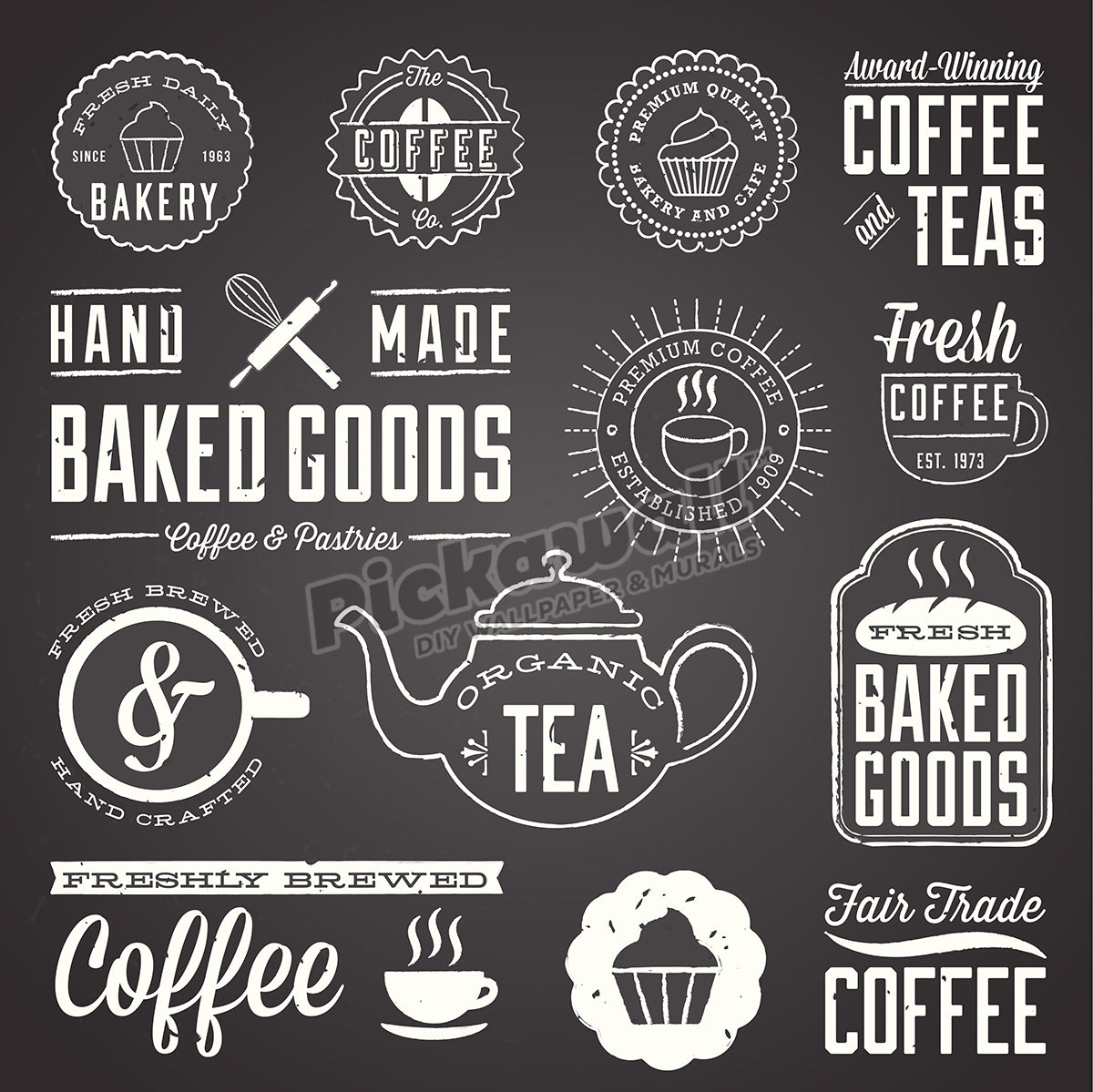 Chalkboard Cafe and Bakery Designs
