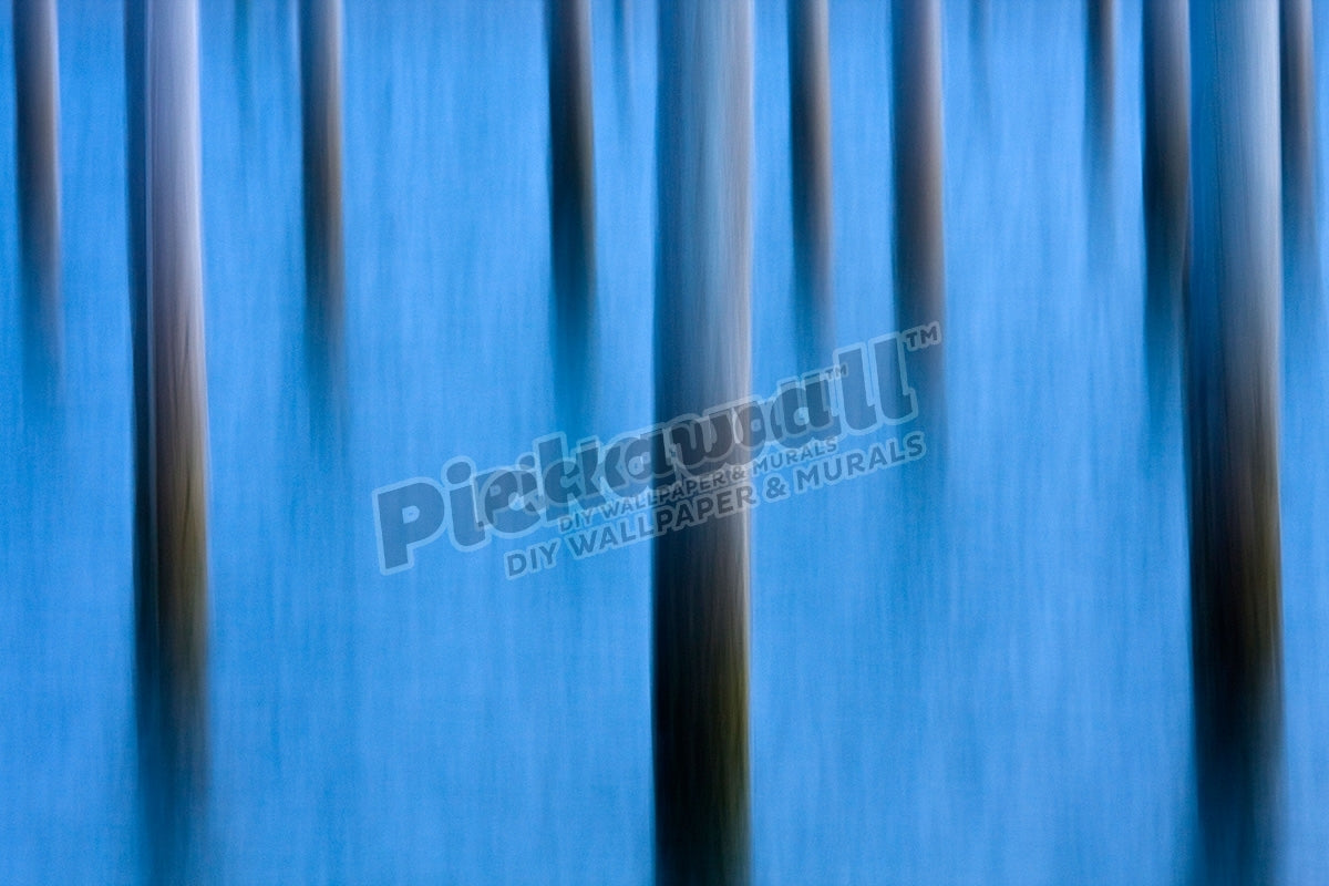 Abstract image of piers in water