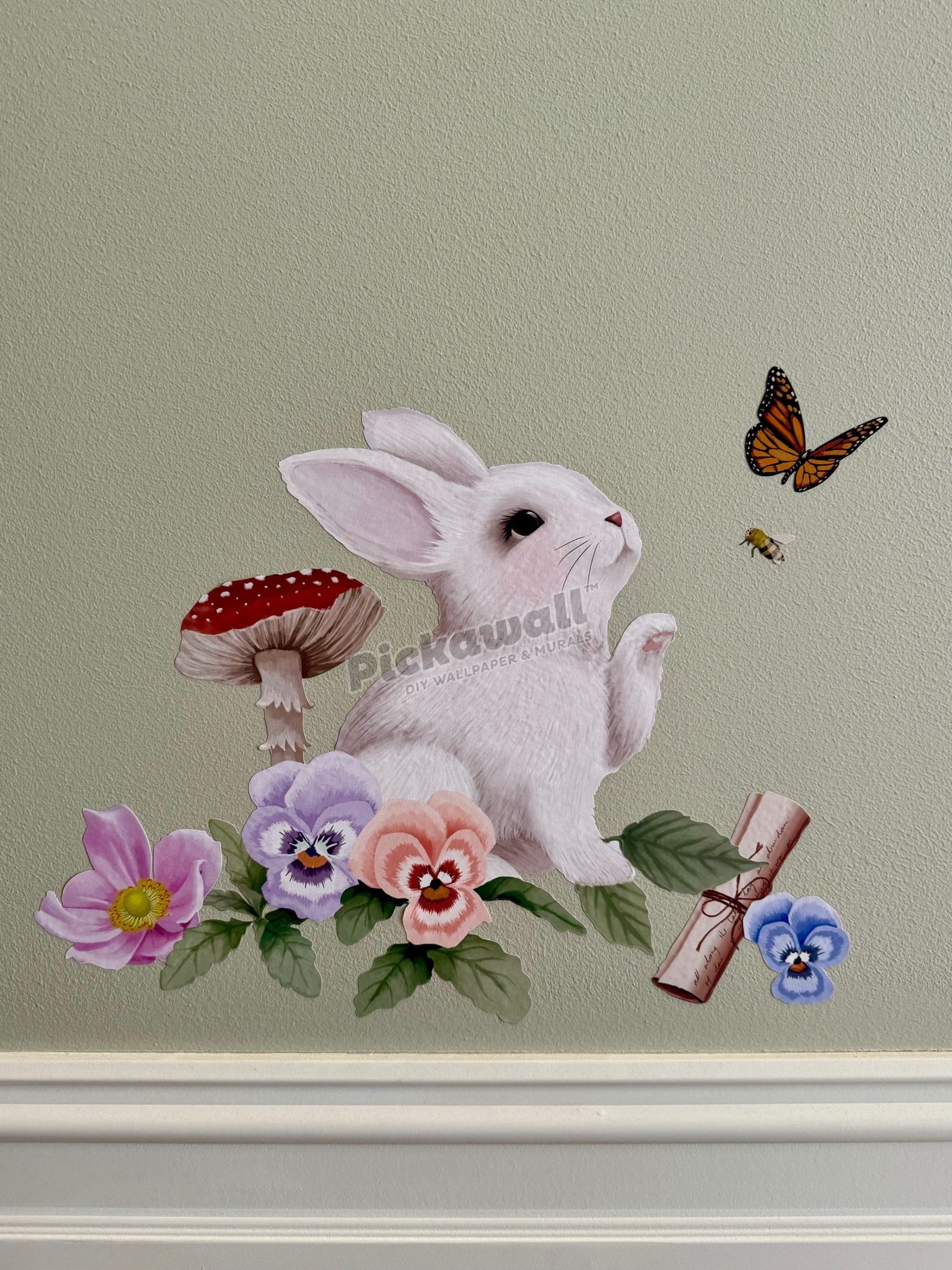 'Garden of Dreams - Bunny' Decals by Fleur Harris