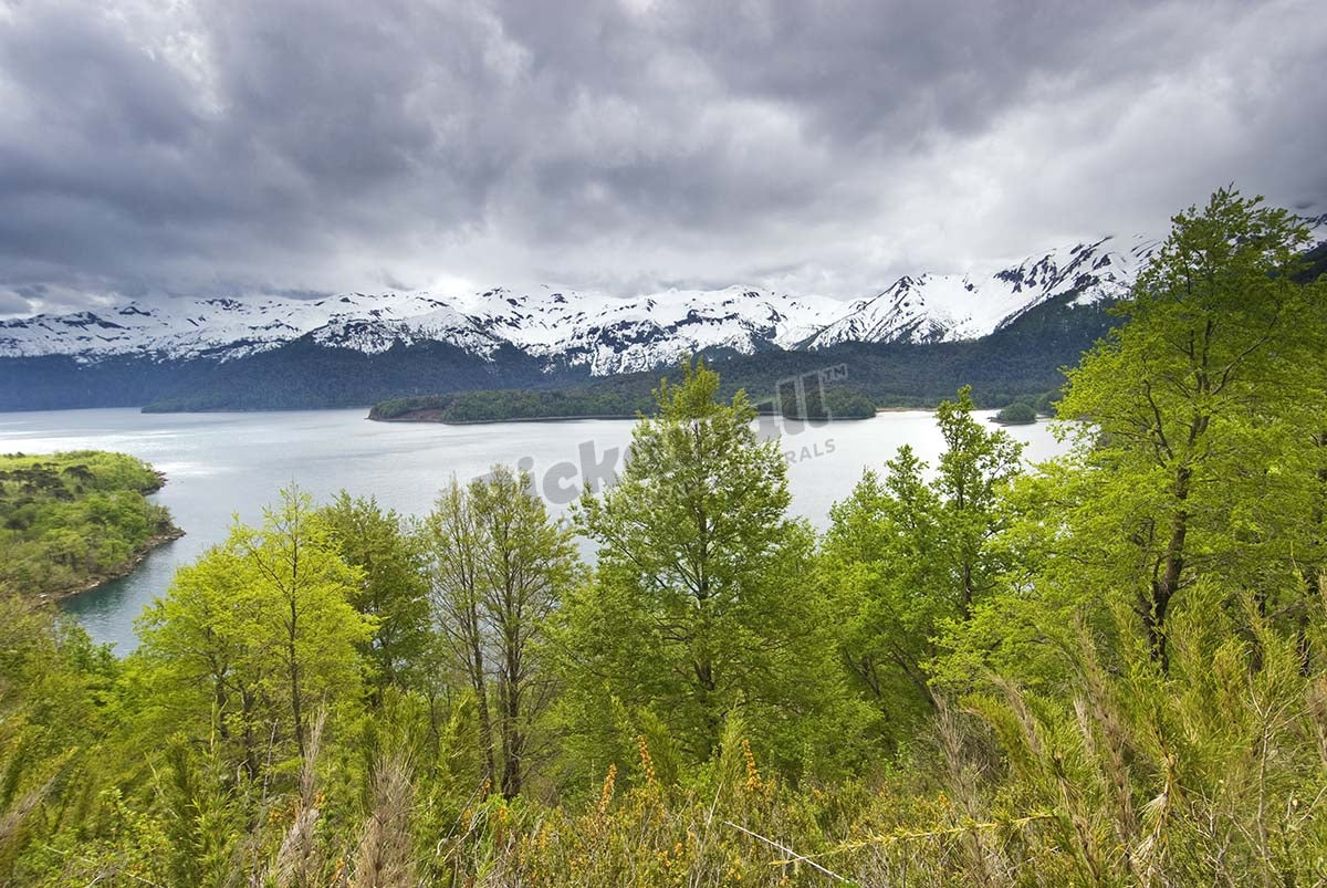 Lago Conguillio lake.