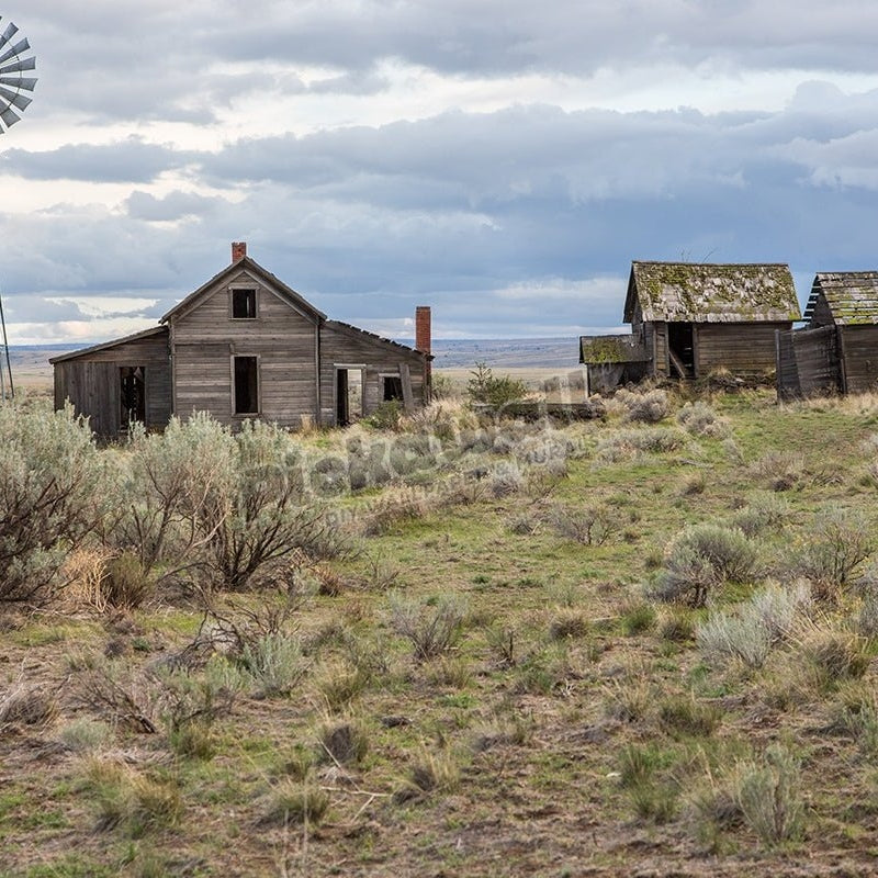 Abandoned farmstead near Kent - Pickawall