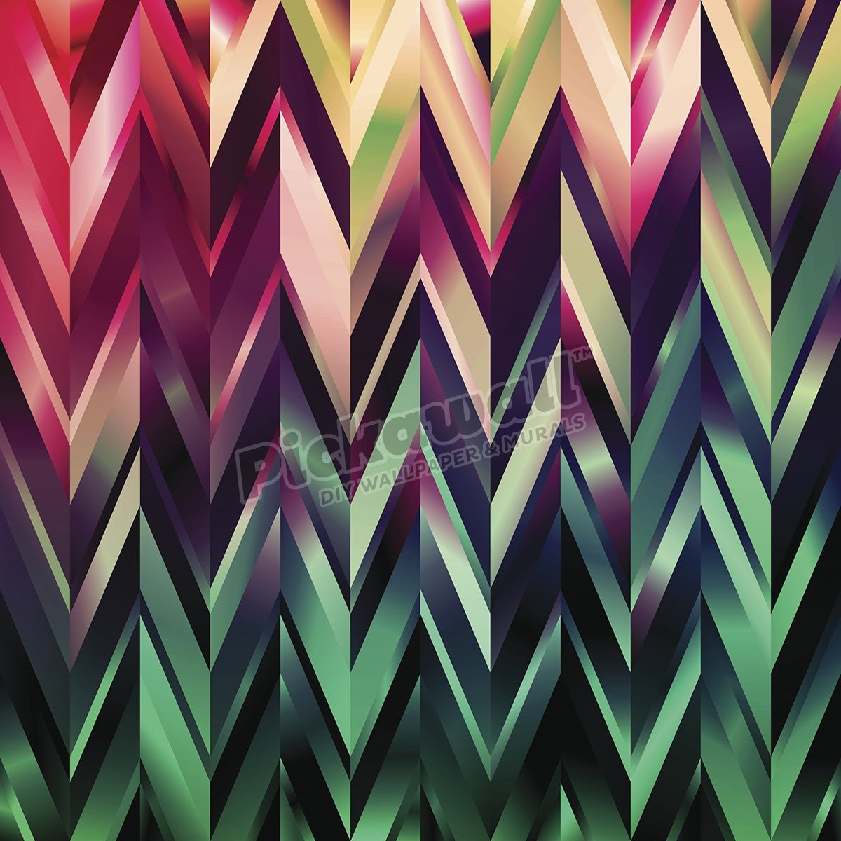 Abstract chevron background - Pickawall