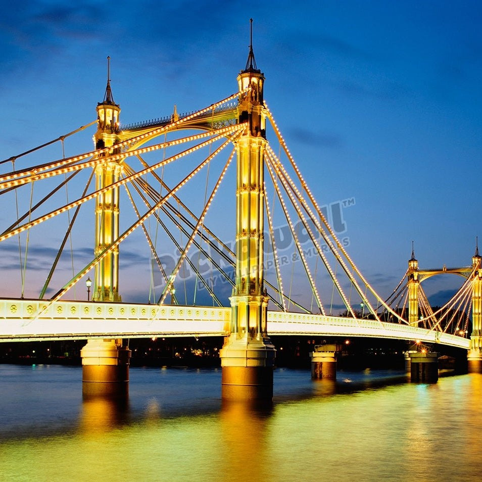 Albert Bridge on the Thames - Pickawall