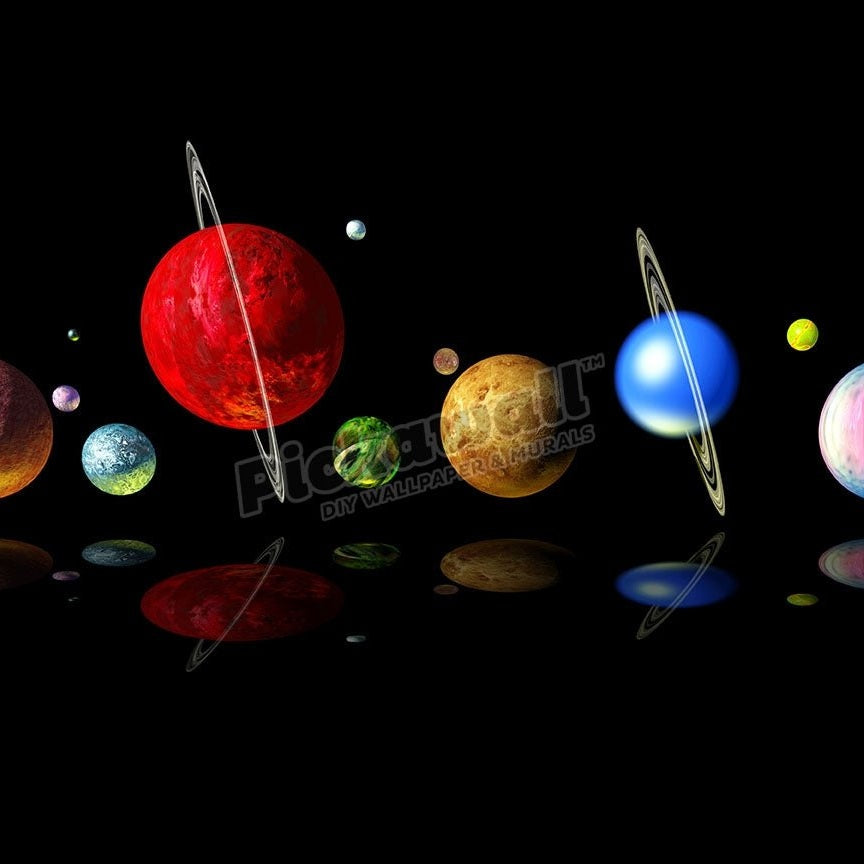 Alien solar system artwork - Pickawall